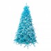 Brad artificial, Albastru, 210 cm, BL1007-210