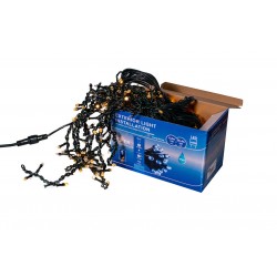 Perdea luminoasa, Franjuri, 5 m, Alb Cald, BL360-CLD