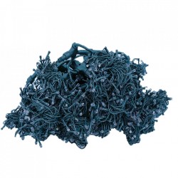 Perdea luminoasa, 3 m x 10 m, Alb Cald cu Rosu, BL3200G-CLD-R