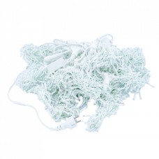 Perdea luminoasa, 3 m x 2 m, Alb Rece - Albastru, BL400W-WB