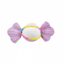 Decoratiune brad in forma de bomboana, culoare lila, dimensiune: 30x6x13 cm, MI-650