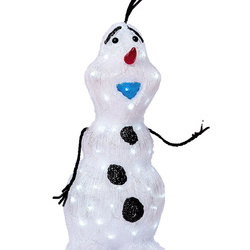 Decoratiune luminoasa pentru exterior Olaf, h 70cm, SW-210