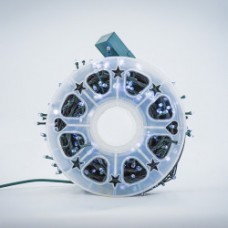 Instalatie de Craciun tip Liniara / sirag 100m, 800 leduri, Lumina Rece, BL-362-W