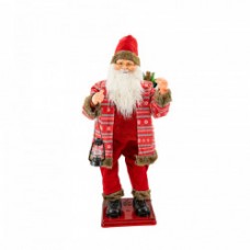 Mos Craciun Muzical, cu miscare lenta , 130 cm, MI-1201-130