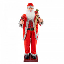 Mos Craciun Muzical, cu miscare lenta , 180 cm, MI-1200-180